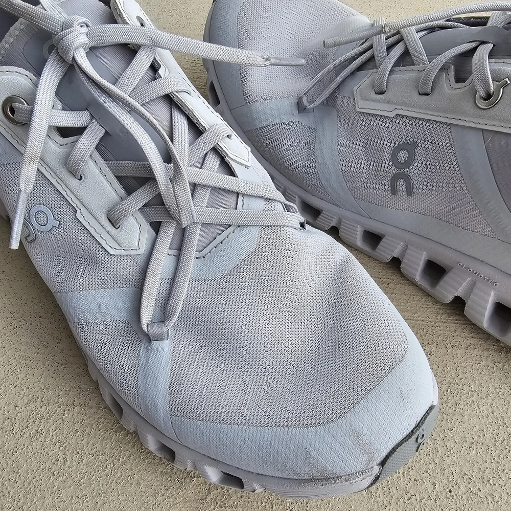 On Running Men's Athletic Shoes - Light Gray - Picture 5 of 8